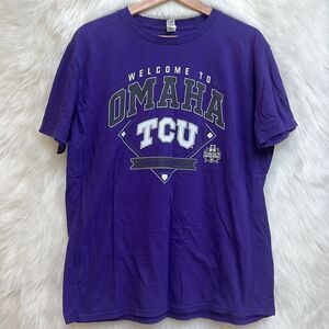 TCU baseball college World Series welcome to Omaha T-shirt